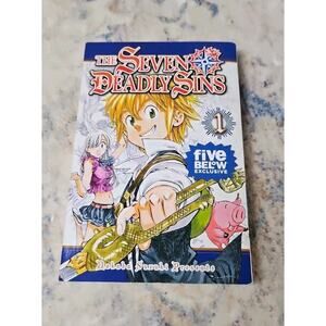 The Seven Deadly Sins Volume 1 Paperback Manga Book